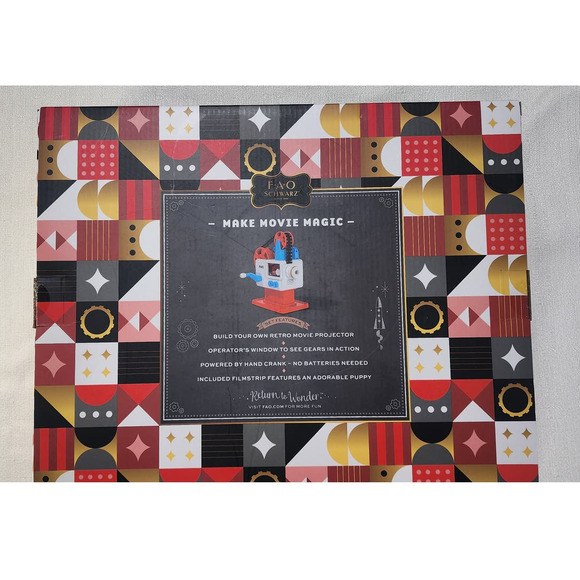 F.A.O Schwarz build your own movie projector - Picture 4 of 11